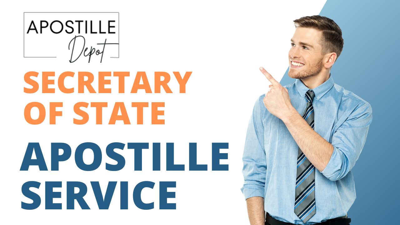 Secretary Of State Apostille Service
