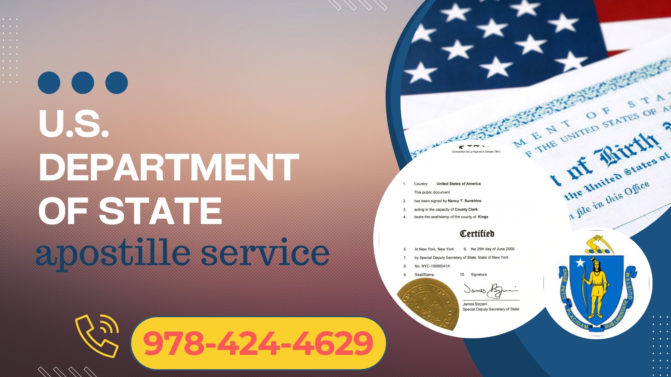 Apostille for Certificate of Naturalization